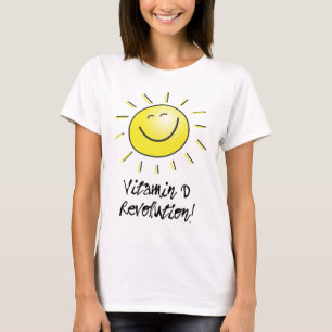 Lycklig Sol, vitamin D-Revolutionen T Shirt