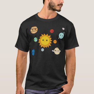 Lycklig Solar System T Shirt