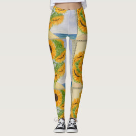 Lycklig Solros Leggings
