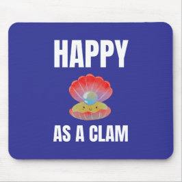 Lycklig som alternativ Clam-design Musmatta
