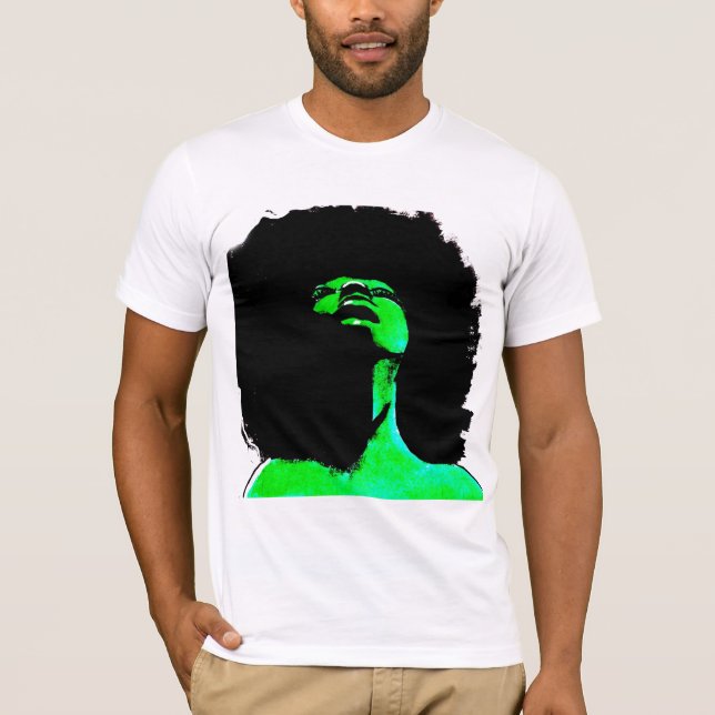 Lycklig som är mig t-shirt (Framsida)