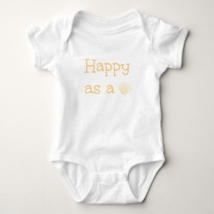 Lycklig som en mussla t-shirt
