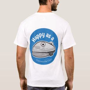 Lycklig som en musslat-skjorta t shirt
