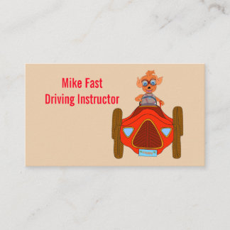 Lycklig som kör förbi Lycklig Juul Företag Visitkort