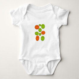 Lycklig som ler ansikteabstraktt-skjortan t-shirt