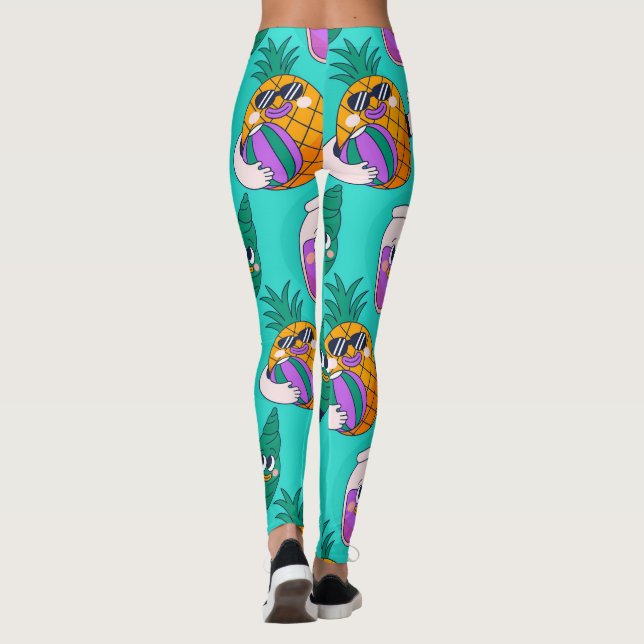 Lycklig sommar leggings (Baksida)