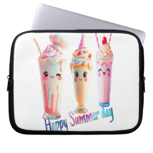 Lycklig sommardag laptop fodral