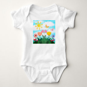 Lycklig sommardag t shirt