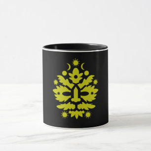 lycklig sommarsolstift Midsommar Mugg