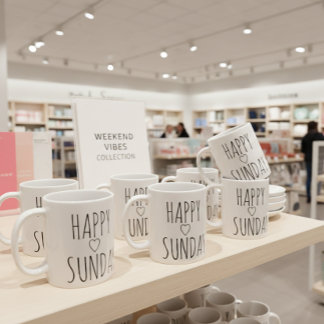 LYCKLIG SÖNDAG KAFFEMUGG