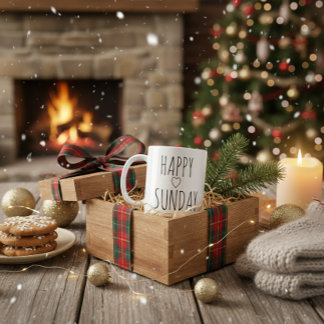 LYCKLIG SÖNDAG KAFFEMUGG