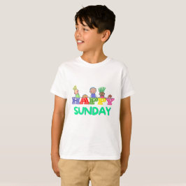Lycklig Söndag T Shirt