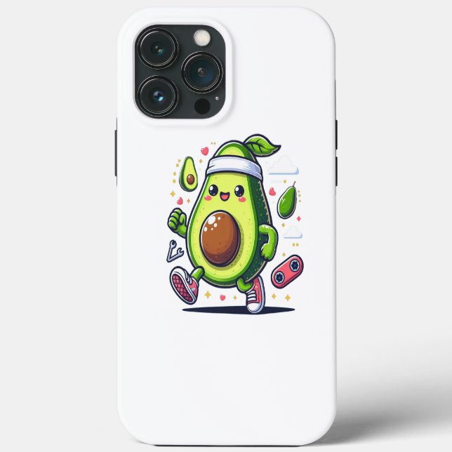 Lycklig söt avocado (Baksida)
