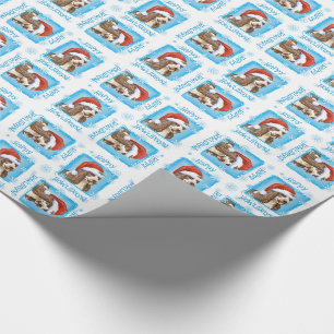 Lycklig Spaniel för Howlidays Presentpapper