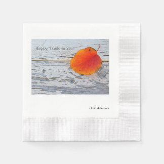 Lycklig-spår till dig pappersservett