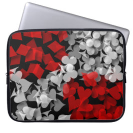 Lycklig spelare laptop sleeve