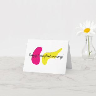 Lycklig SPK Transplantaversary Script Notecard Kort