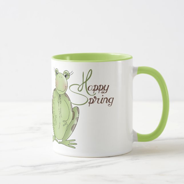 Lycklig SpringRinger Mugg (Höger)