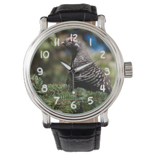Lycklig Spruce Grouse Armbandsur