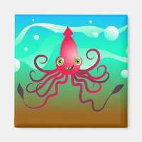 Lycklig Squid