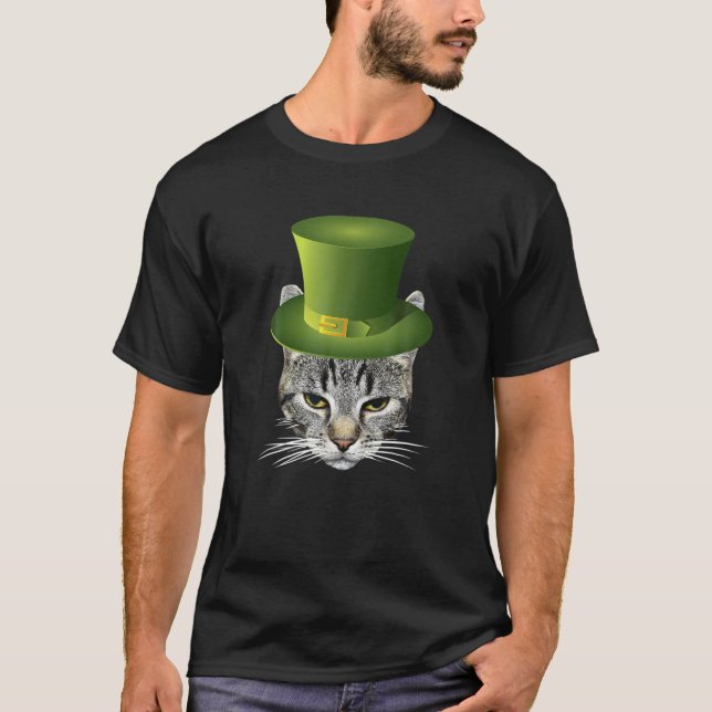 Lycklig St Catrick-dagen Sankt Patrick-dagen Funny T Shirt (Framsida)