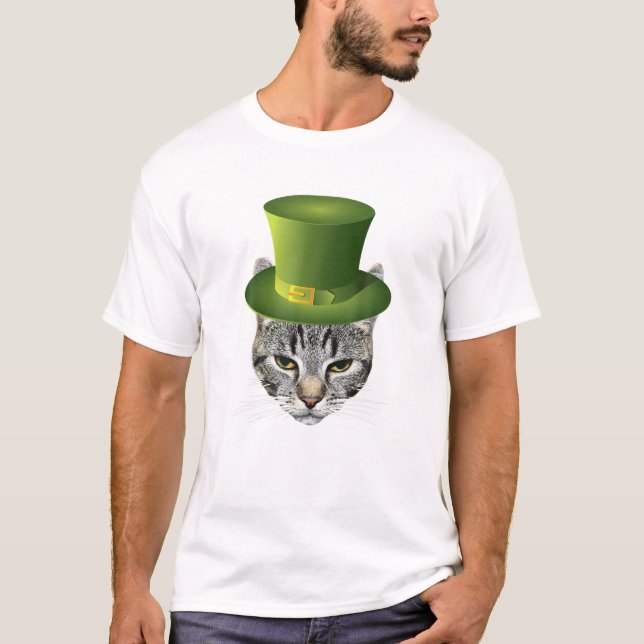 Lycklig St Catrick-dagen Sankt Patrick-dagen Funny T Shirt (Framsida)