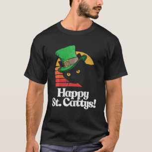Lycklig St Catty's! Funny Lycklig St patricks day  T Shirt