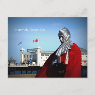 Lycklig St. George's Day Vykort