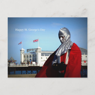Lycklig St. George's Day Vykort