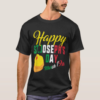 Lycklig St Josephs Day Jesus Catholik Religiösa Ma T Shirt