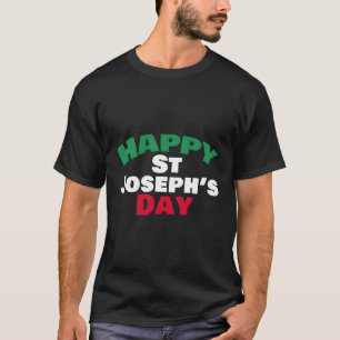 Lycklig St Josephs Day St Josephs Sfingi Zeppole T Shirt