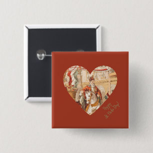 Lycklig St. Nick's Day St. Nicholas Sinterklaas Knapp