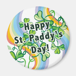 Lycklig St. Paddy's Day Magnet