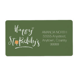 Lycklig St. Paddy's Orange Shamrock ID336 Fraktsedel