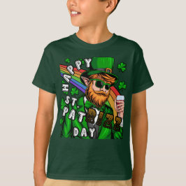 Lycklig St. Pat Rizz-dagen T Shirt