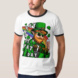 Lycklig St. Pat Rizz-dagen T Shirt