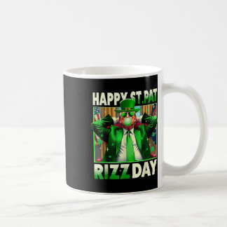Lycklig St Pat Rizz Day Trump Funny St. Patricks Kaffemugg