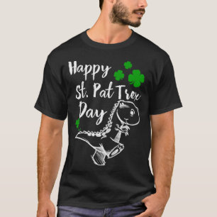 Lycklig St Pat TRex Dinosaur T Shirt