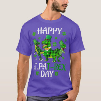 Lycklig St Patre Day Saint patrick Dinosaur Boys G T Shirt