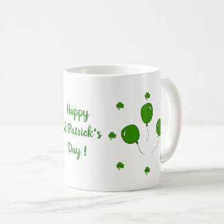 Lycklig St Patri-minimalistisk matkaffe Mugg
