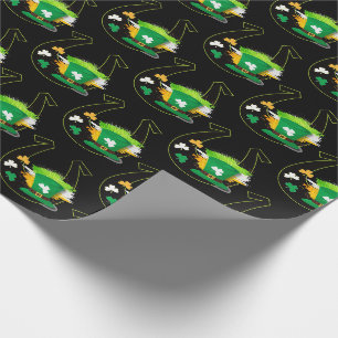 Lycklig St. Patrick är papper dag Presentpapper