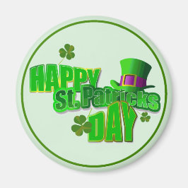 Lycklig St. Patrick dag 1 Magnet