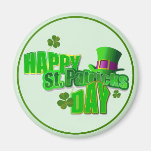 Lycklig St. Patrick dag 1 Magnet