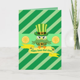 Lycklig St Patrick dag Kort