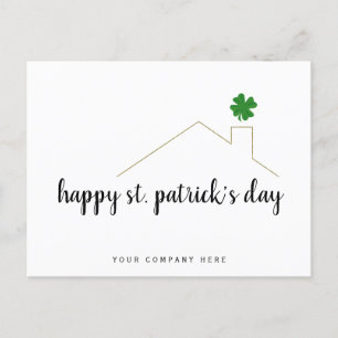 Lycklig St. Patrick-dagen i Gods Vykort