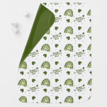 Lycklig St.Patrick-Day Grönt Shamrock Boho