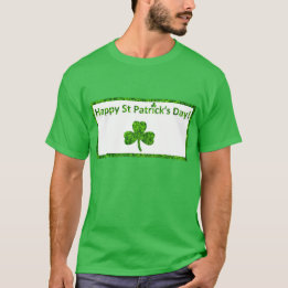 Lycklig St. Patrick Day Grönt T-Shirt