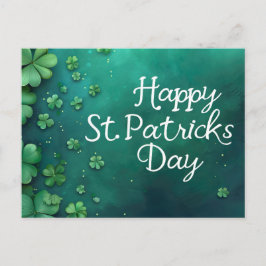 Lycklig St. Patrick-Day Postcard Helg Vykort