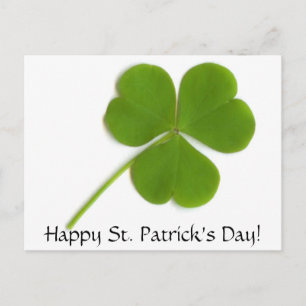 Lycklig St. Patrick-Day Postcard Vykort