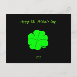 Lycklig St. Patrick-Day Postcard Vykort